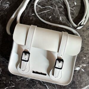 Dr. Martens White Leather Crossbody Small Like New